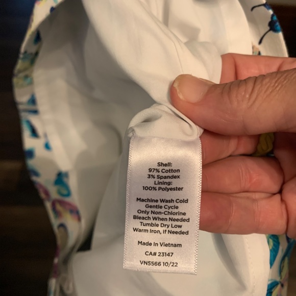 Talbots exquisite butterflies skirt. Worn‎ 1x then dry cleaned - Picture 4 of 7